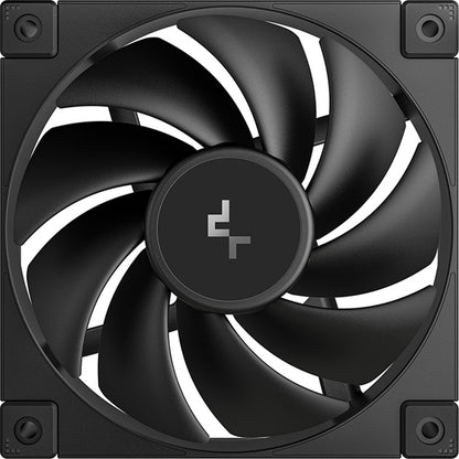 DeepCool FD12 120mm Case Fan 3-Pack, PWM Control, High Airflow, Black