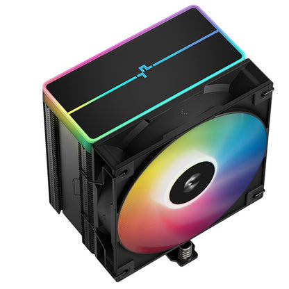 DeepCool AG500 BK ARGB CPU Air Cooler 240W TDP 120mm PWM Fan 5 Copper Heatpipes
