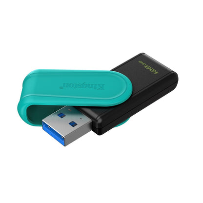 Kingston DataTraveler Exodia S DTXS/128GB USB Flash Drive, 128GB, Black/Green