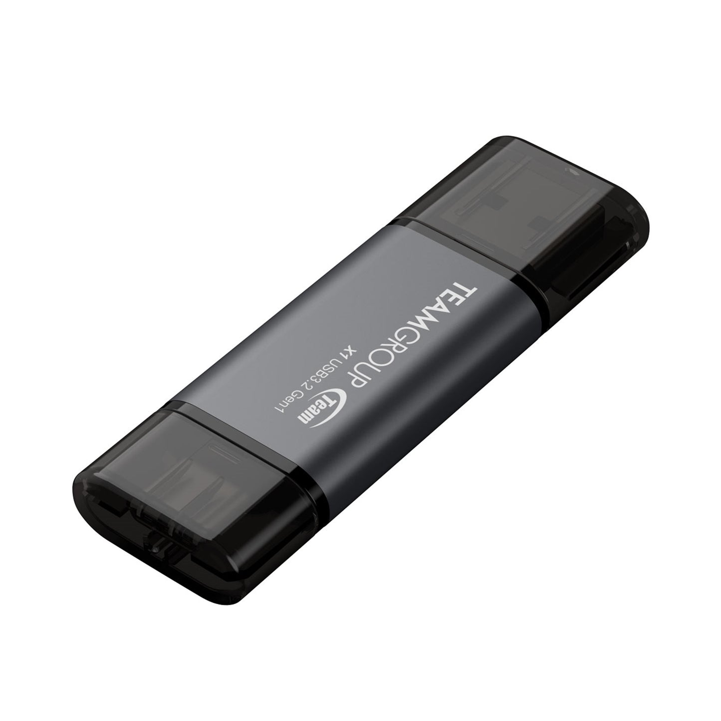 Team TX13128GC01 2 in 1 Dual OTG 128GB Flash Drive, X1 USB 3.2 Gen1, Type C & A