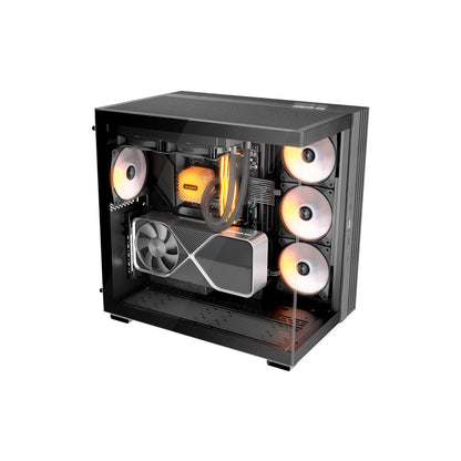 be quiet! Light Wings LX 120mm PWM Reverse, Black, ARGB Lighting