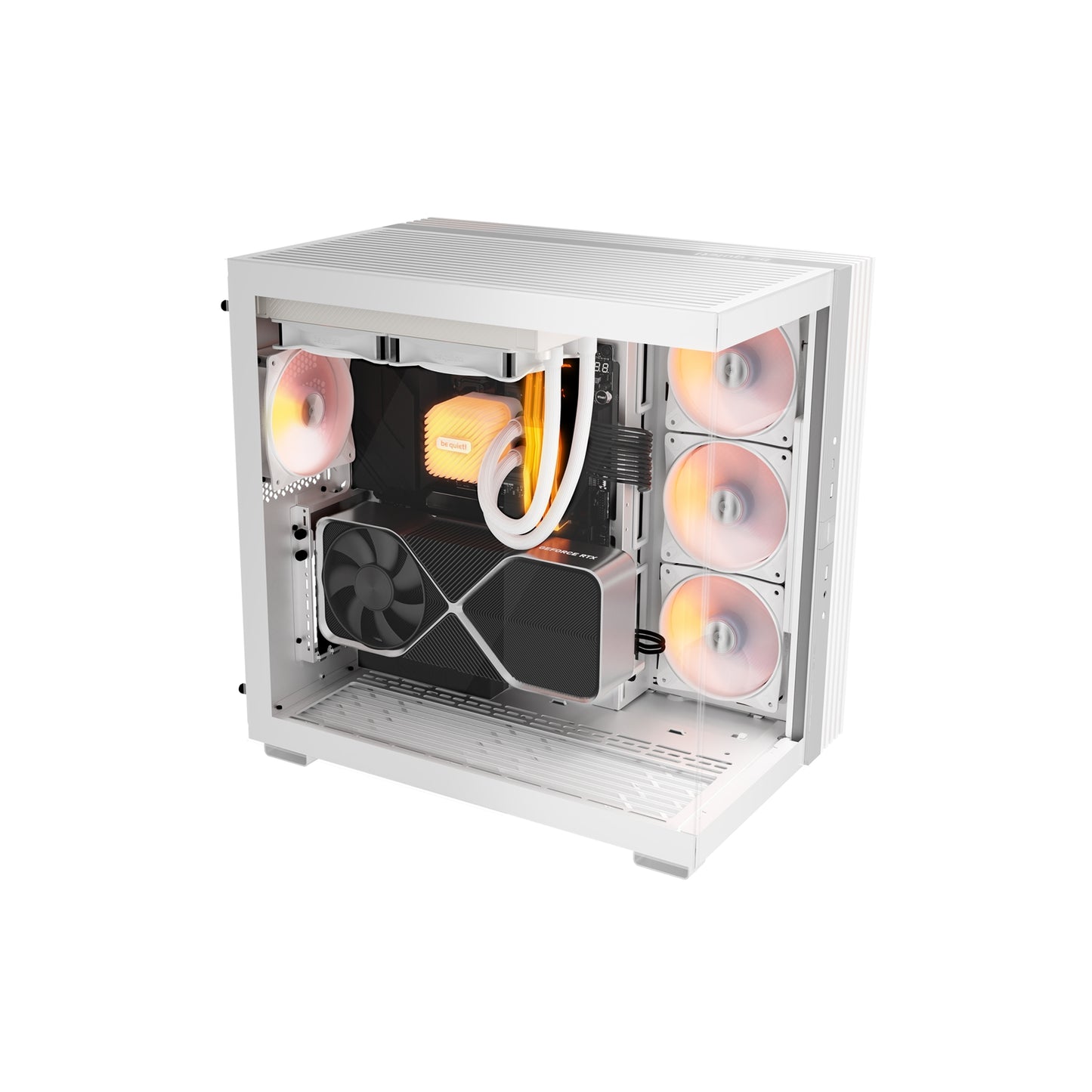 be quiet! Light Wings LX 120mm PWM Reverse, White, ARGB Lighting, High Airflow