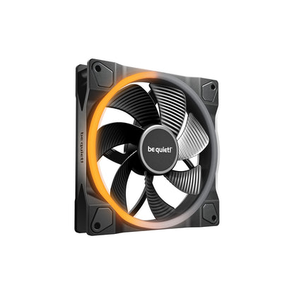 be quiet! Light Wings 140mm PWM Reverse, ARGB Lighting, Ultra-Quiet Operation