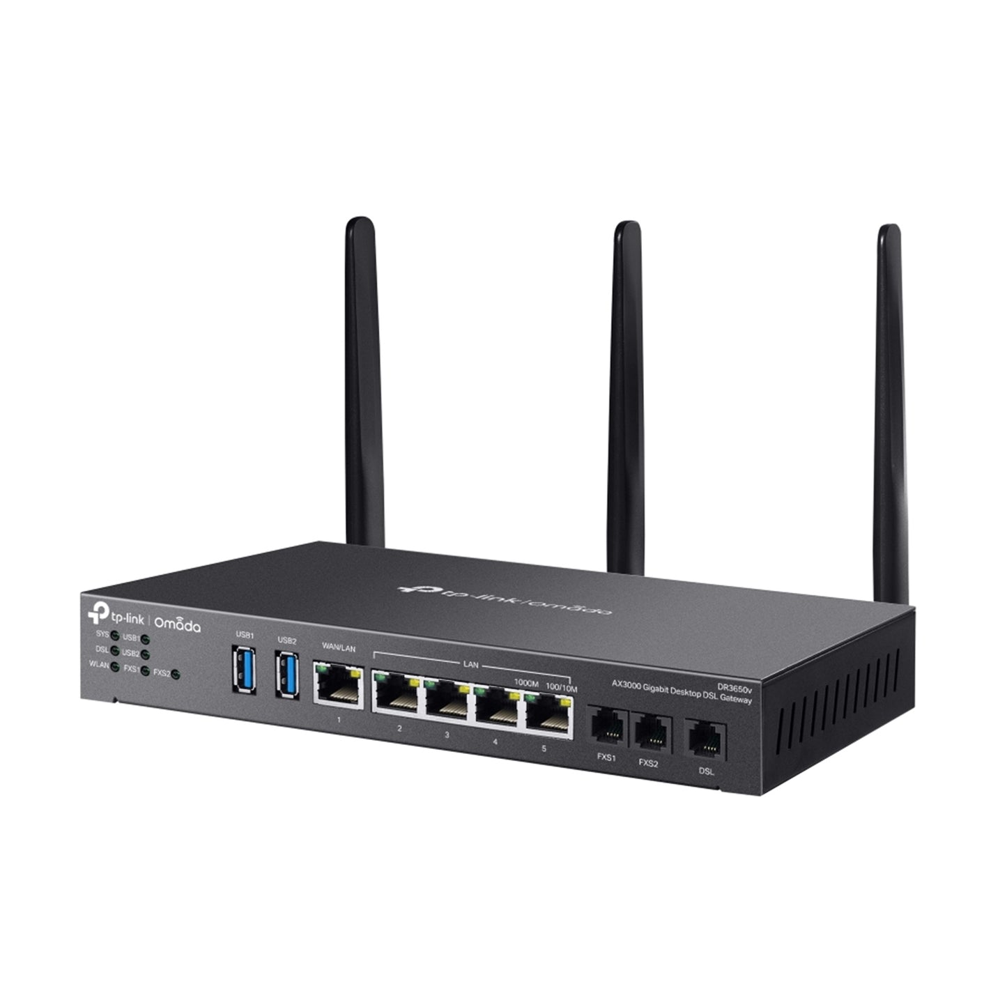 TP-Link Omada DR3650V AX3000 Wi-Fi 6 Gigabit Desktop VDSL Gateway Modem Router