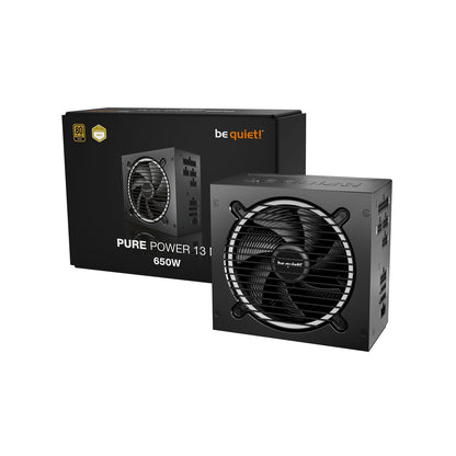 be quiet! Pure Power 13 M 650W PSU - ATX 3.1 compliant and PCIe 5.1 compatible