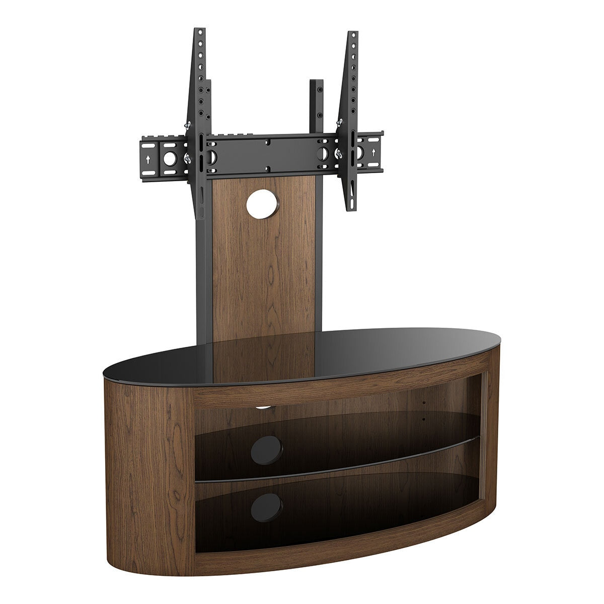 AVF Buckingham 1000 TV Stand for TVs up to 65 Inch, Walnut