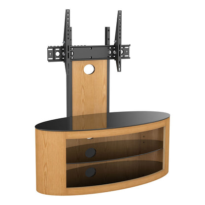 AVF Buckingham 1000 TV Stand for TVs up to 65 Inch, Oak
