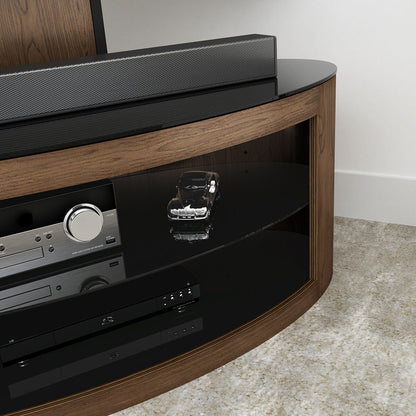 AVF Buckingham 1000 TV Stand for TVs up to 65 Inch, Walnut