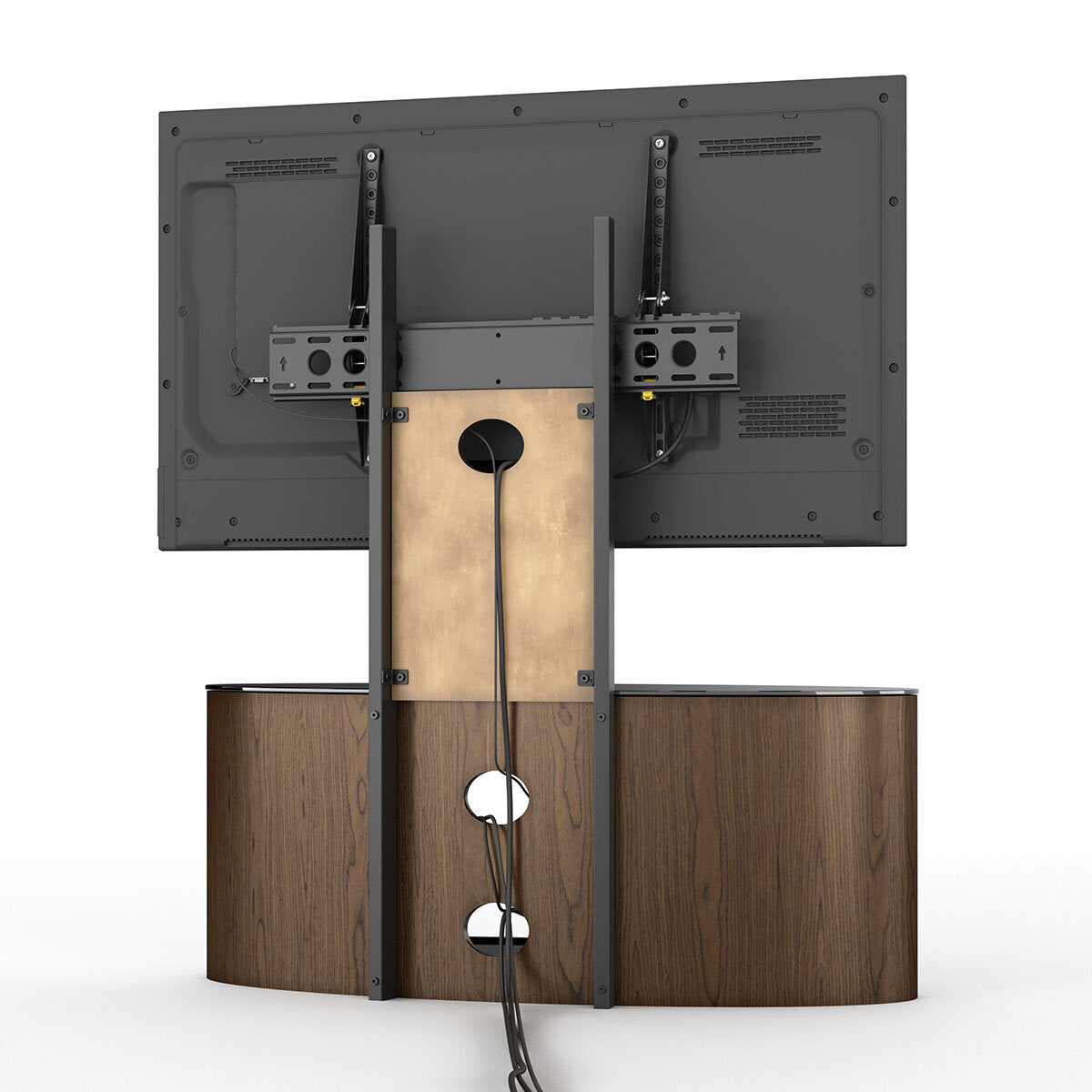 AVF Buckingham 1000 TV Stand for TVs up to 65 Inch, Walnut