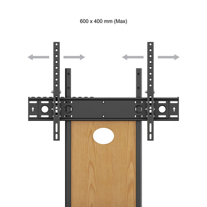 AVF Buckingham 1000 TV Stand for TVs up to 65 Inch, Oak