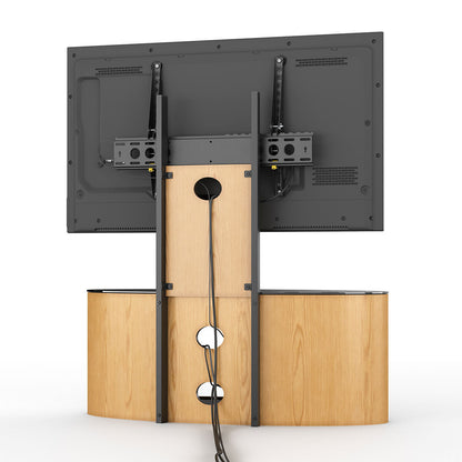 AVF Buckingham 1000 TV Stand for TVs up to 65 Inch, Oak