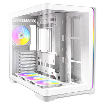 ANTEC Constellation C5 Curve White ARGB Case, Curved Glass Panels, Dual Chamber