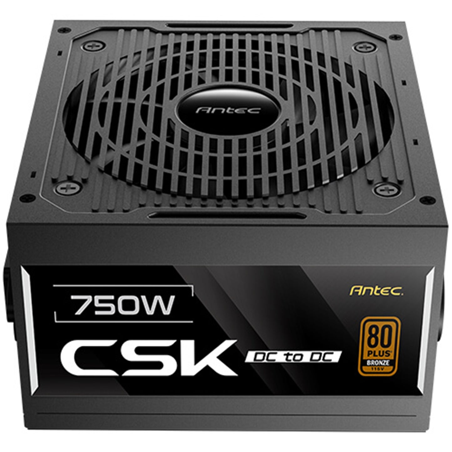 Antec CSK DC 750W PSU, 80+ Bronze PC Computer Power Supply, Fully Wired