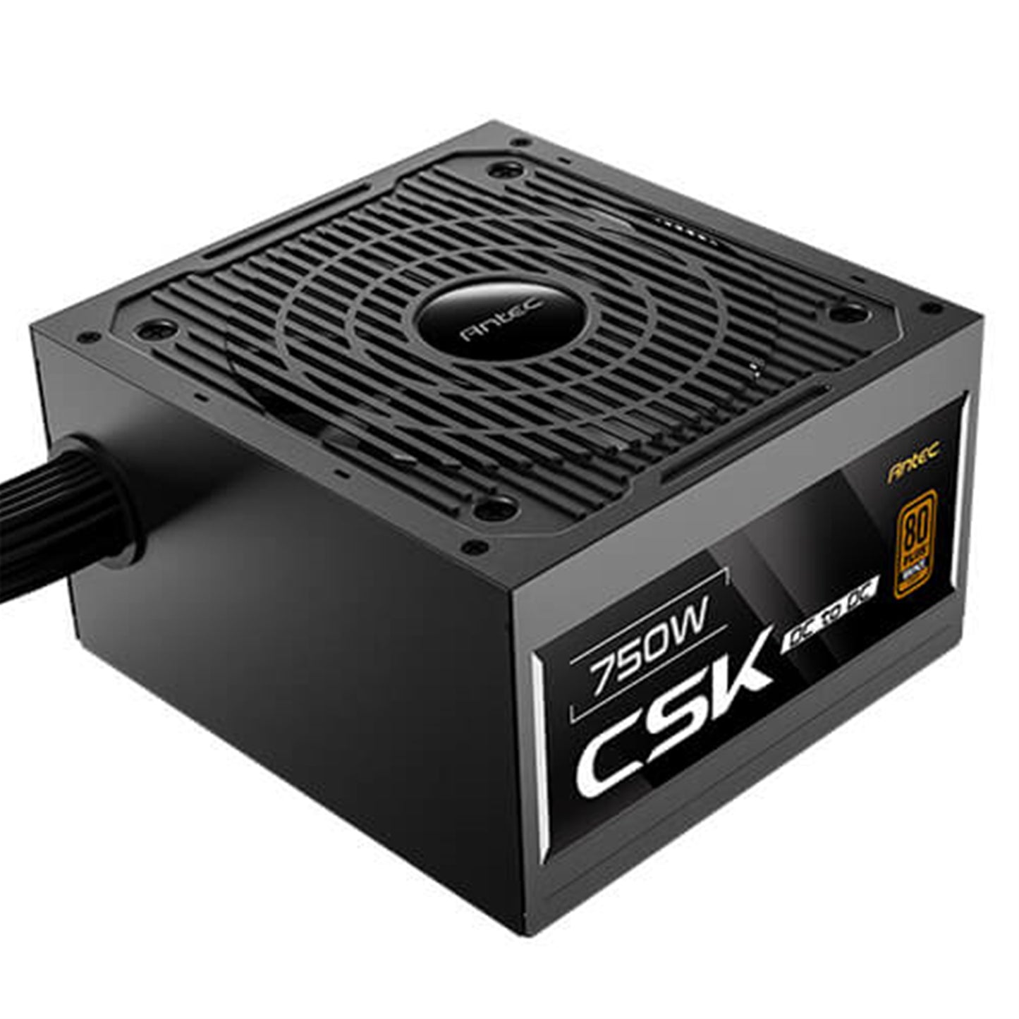 Antec CSK DC 750W PSU, 80+ Bronze PC Computer Power Supply, Fully Wired