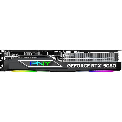 PNY NVIDIA GEFORCE RTX 5080 ARGB EPIC-X RGB OC 16GB, GDDR7 Graphics Card