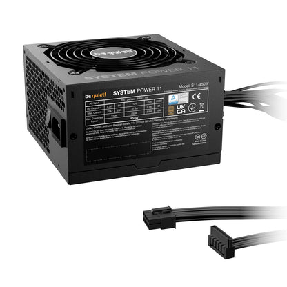be quiet! System Power 11 450W Power Supply ATX 3.1 Compliant PCIe 5.1 Support