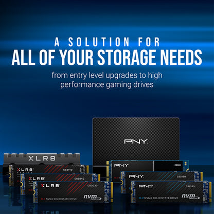 PNY CS1030 500GB SSD, M2 NVMe, PCIe Gen3, M280CS1030-500-RB