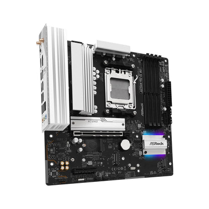 ASRock A620AM Pro RS WiFi AMD Socket AM5 Motherboard DDR5 M.2 USB-C Wi-Fi6E HDMI