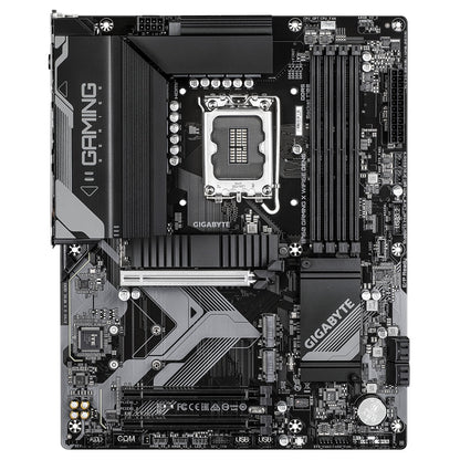 Gigabyte B760 GAMING X WIFI6E GEN5 Socket Motherboard, ATX DDR5 M2 LAN USB-C DP