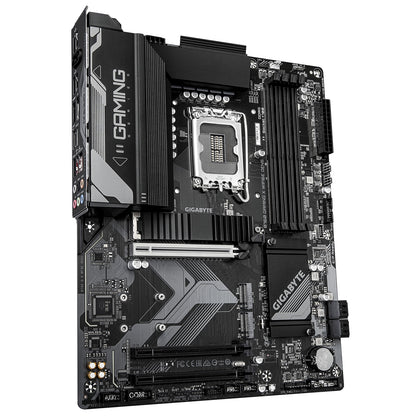 Gigabyte B760 GAMING X WIFI6E GEN5 Socket Motherboard, ATX DDR5 M2 LAN USB-C DP