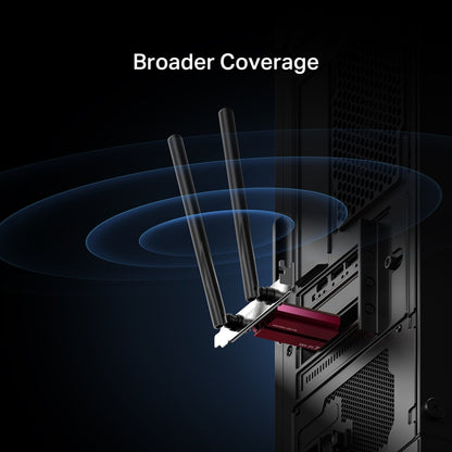 Mercusys MA37BE BE6500 Tri-Band Wi-Fi 7 Bluetooth PCI Express Adapter
