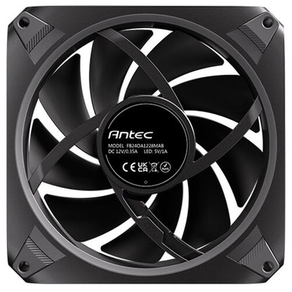 Antec Orbit 120 ARGB 120mm PWM Fan Triple Pack aRGB Lighting Anti-Vibration Pads