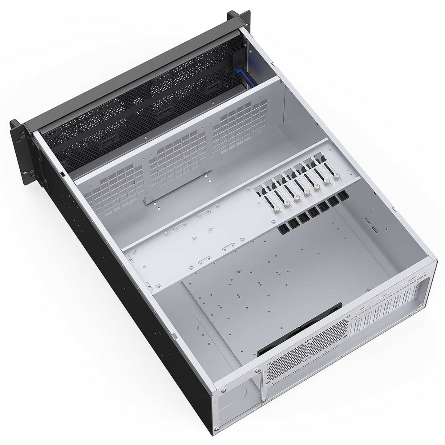 Codegen CSCG4U600GP 4U Rackmount Server Case, 600mm Deep, Dual 80mm Cooling Fans