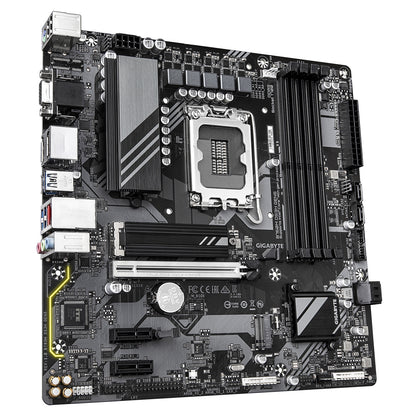 Gigabyte B760M DS3H GEN5 Intel Socket 1700 Motherboard, ATX DDR5 M2 USB-C LAN DP