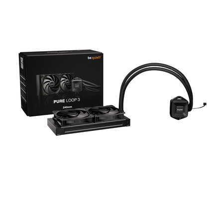 be quiet! Pure Loop 3 Liquid CPU Cooler 2 x Pure Wings 3 120mm PWM High Speed