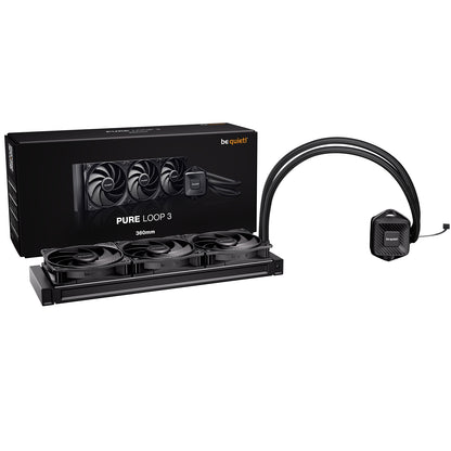 be quiet! Pure Loop 3 Liquid CPU Cooler, Universal Socket, 360mm Radiator