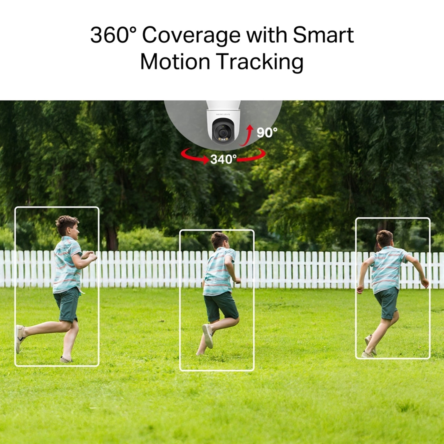 Mercusys MC510 Pan/Tilt Home Security WiFi Camera