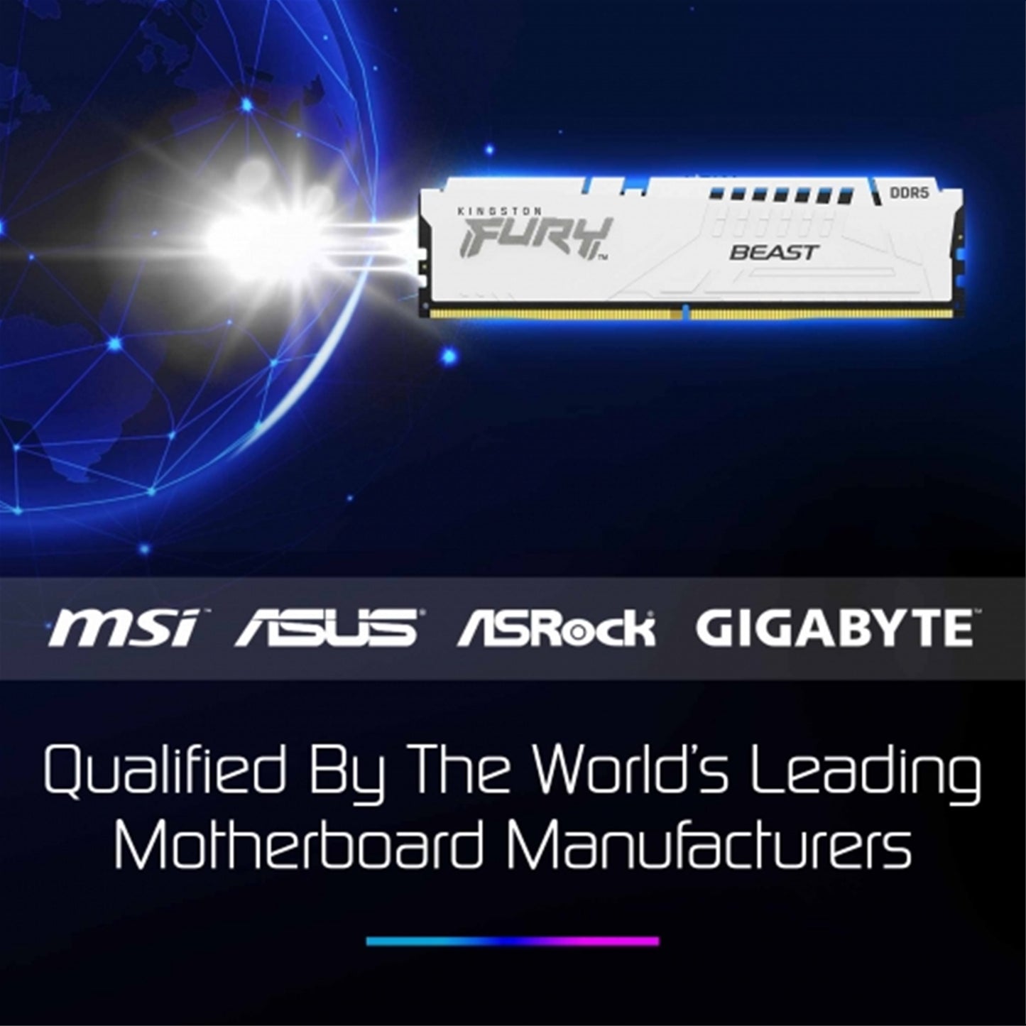 Kingston FURY Beast KF560C36BWE2-16 16GB (1x 16GB) DIMM System Memory