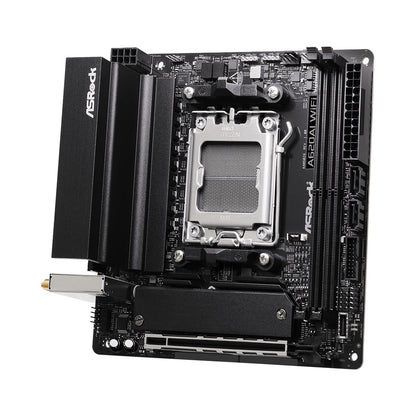 ASRock A620AI WIFI  AMD AM5 Socket Motherboard, Mini-ITX, 2xDDR5, 1xM.2, 1xHDMI