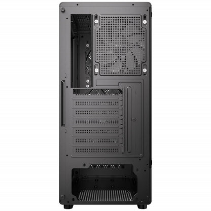 Antec VX320 ARGB Mid-Tower Gaming PC Case, 4x120mm ARGB Fans, Glass Side Panel
