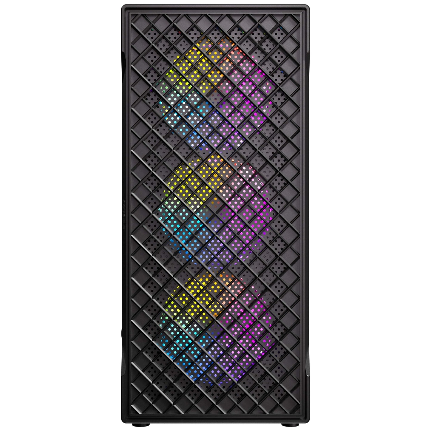 Antec VX320 ARGB Mid-Tower Gaming PC Case, 4x120mm ARGB Fans, Glass Side Panel