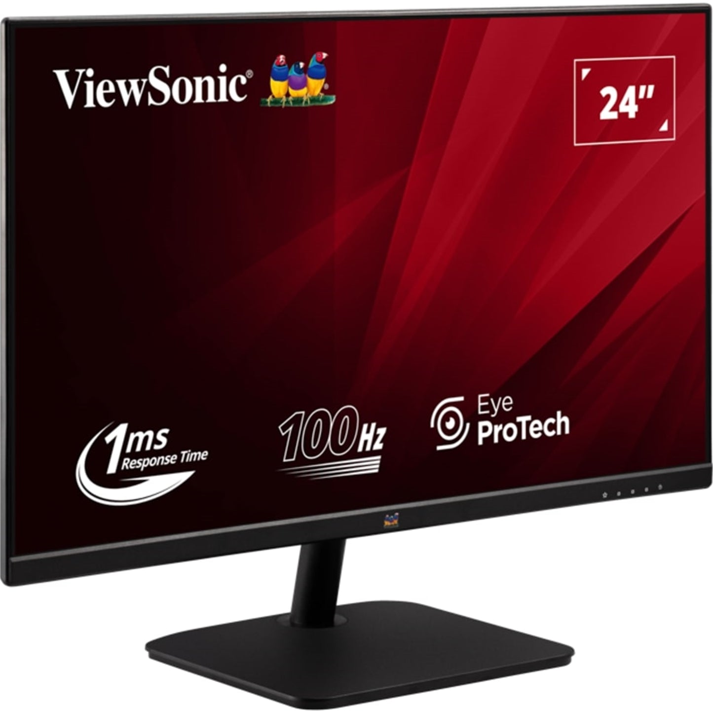Viewsonic VA2432-H-2 24 Inch IPS Frameless Monitor,  FHD, Widescreen, 100Hz, 1ms