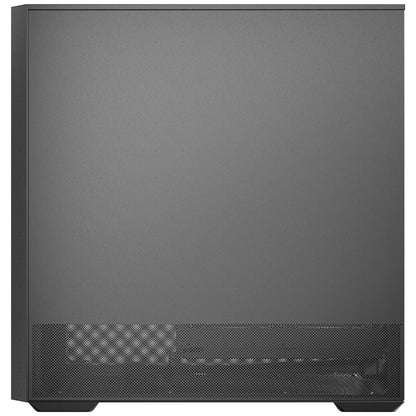 Antec FLUX Rear Mid Tower PC Case, Tempered Glass Steel Plastic Wood, 5 PWM Fans