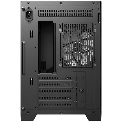 Antec FLUX M  Mini Tower PC Case, Glass, Steel/Plastic, 6x Fans, USB-C, mATX/ITX