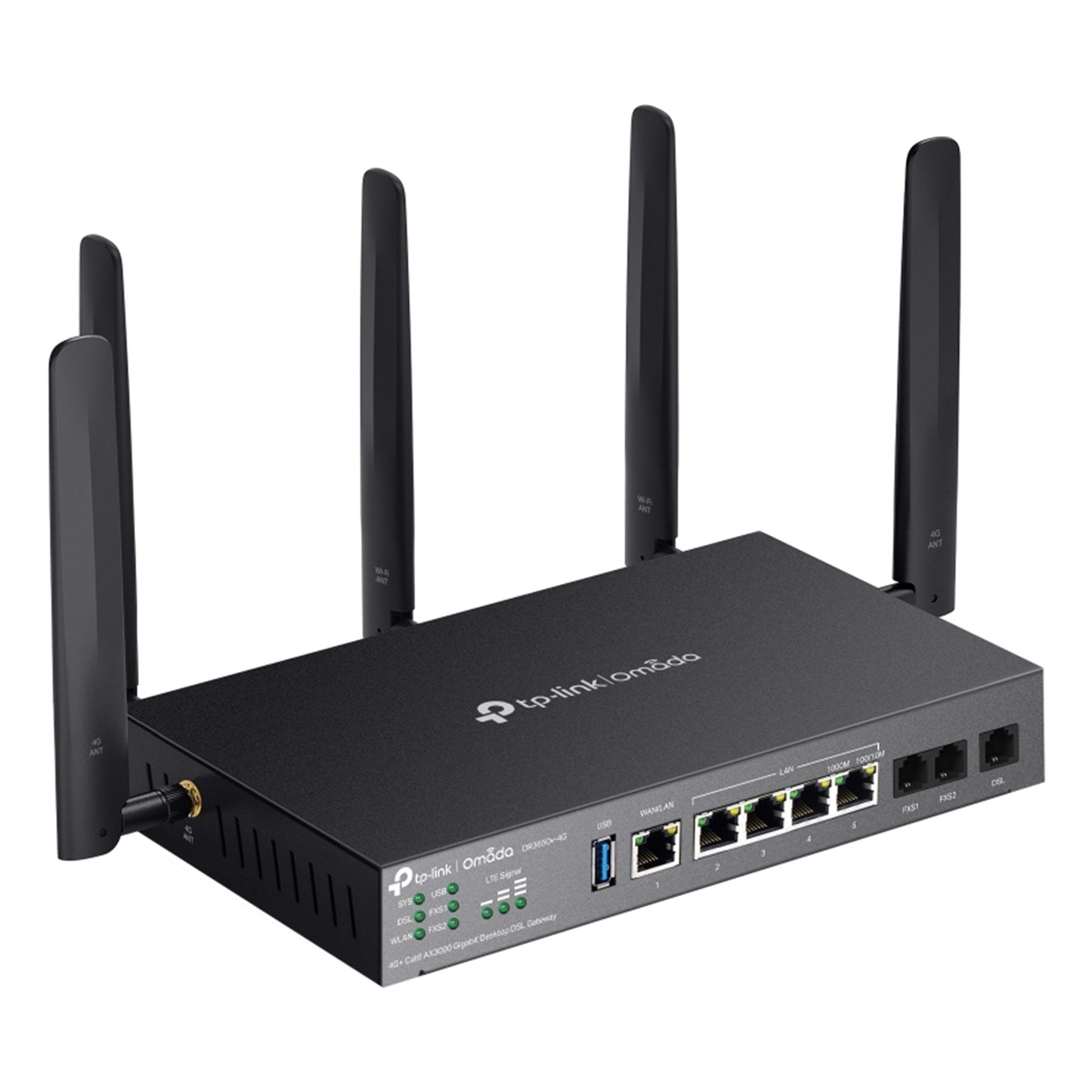 TP-Link Omada DR3650v-4G  AX3000 Wi-Fi 6 Gigabit Desktop DSL Gateway