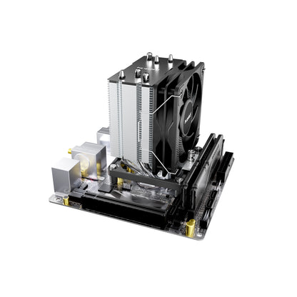 be quiet! Pure Rock Slim 3 Fan CPU Cooler Universal Socket 100mm PWM Fan 1700RPM