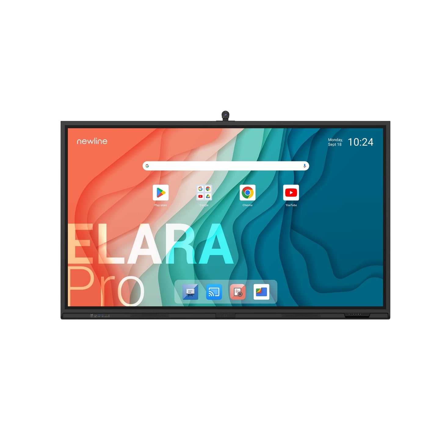 Newline TT-7523QCA+ ELARA PRO 75 Inch, IR TOUCH, ANDROID 13 EDLA, USB-C (100W)