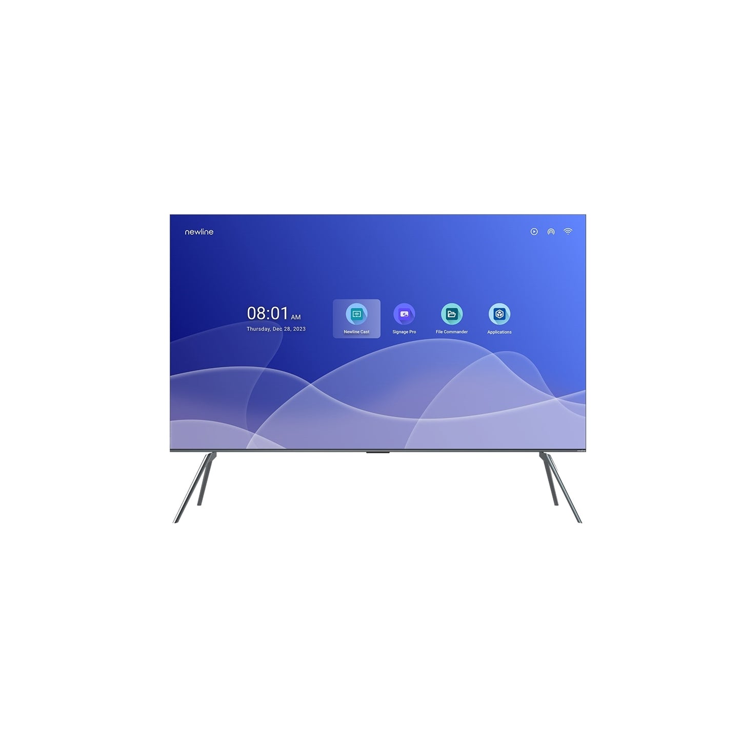 Newline STV-9824+ 98 Inch 4K Digital Signage Display Non-Touch, Android 14 Cast+