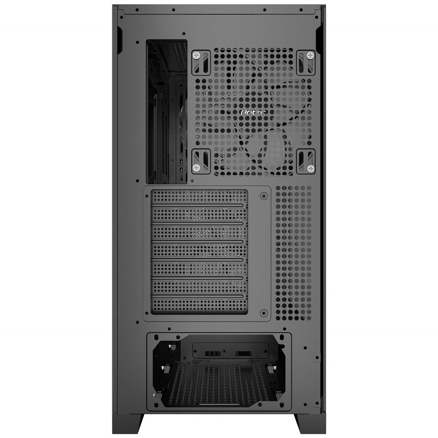 Antec AX1000 ARGB Mid-Tower Gaming PC Case, Full Mesh Front, ARGB Fans