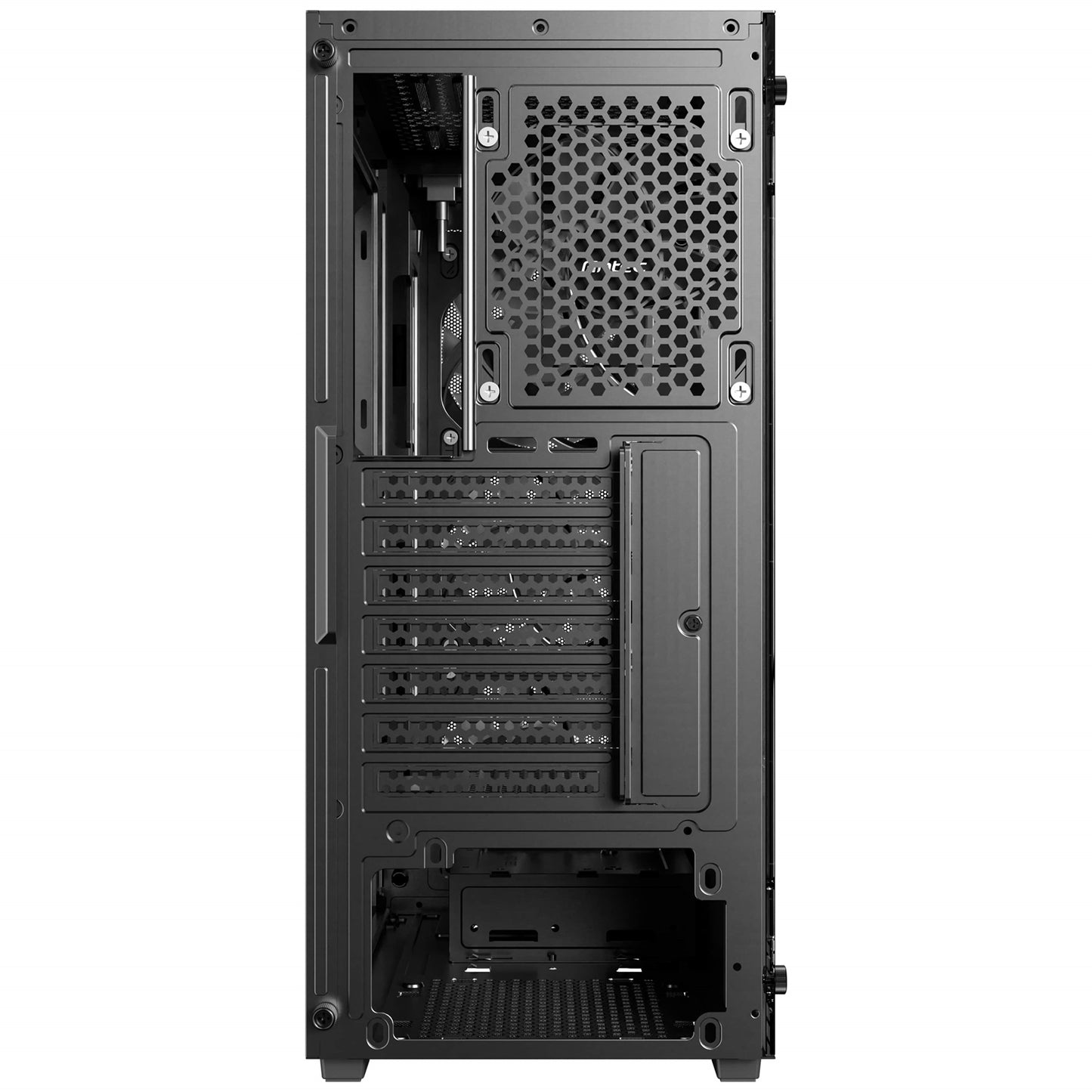 Antec AX67 ARGB Mid-Tower Gaming PC Case, Full Mesh Front, Tempered Glass