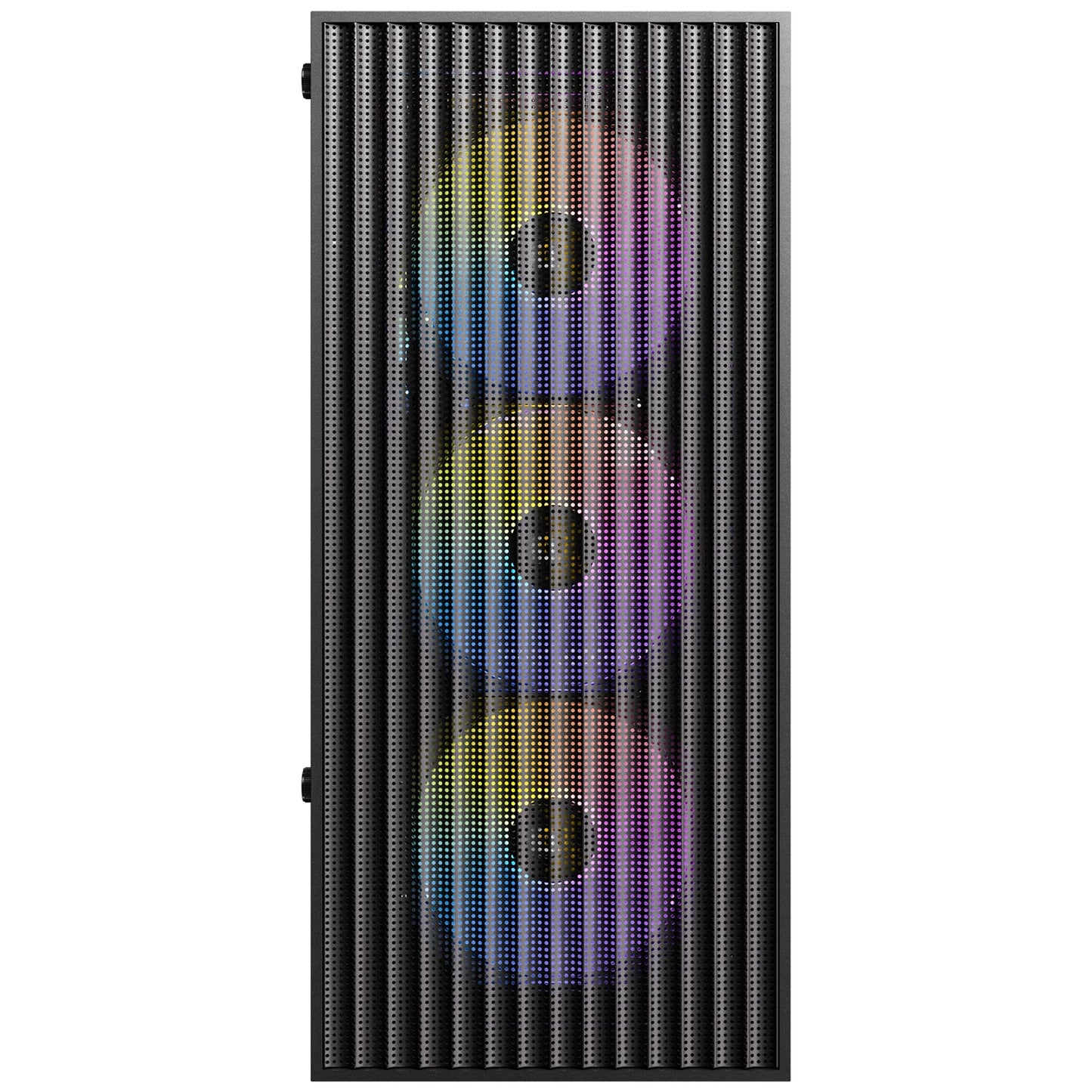 Antec AX27 RGB Elite Mid-Tower Gaming PC Case, Glass, Mesh Front Panel, RGB Fans