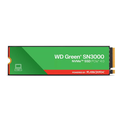 WD Green SN3000 2TB NVMe SSD, M.2, PCIe Gen4, 2280, Read 5000MB/s Write 4200MB/s