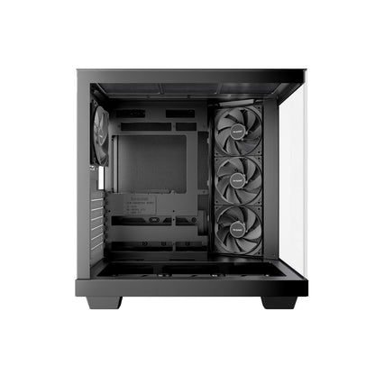be quiet! Light Base 500 BGW83 Mid-Tower Case, 4xFans, Vertical GPU Mount, Black
