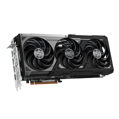 ASRock AMD Radeon RX 9070 XT Steel Legend Dark 16GB GDDR6 Graphics Card