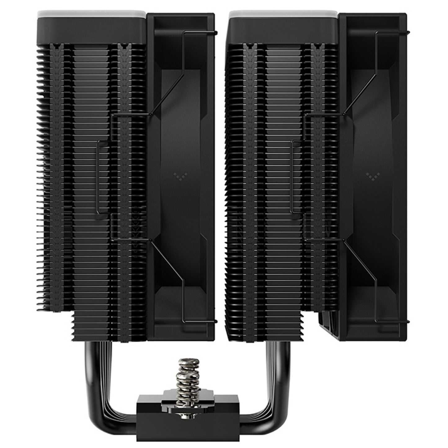 DeepCool AG620 BK ARGB V2 Dual-Tower CPU Air Cooler Matte Black, 120mm ARGB Fans