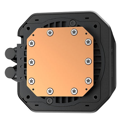 DeepCool LM240 Liquid CPU Cooler, IPS Display, 240mm AIO, Dual 120mm ARGB Fans